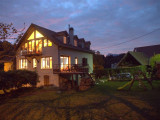 Le gîte de Belledonne par une soirée d'été.