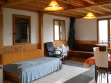 Salon et coin couchage