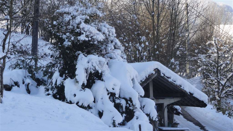 Bassin face au gite Fev 2015 - © Gîtes de France Bassin face au gite Fev 2015