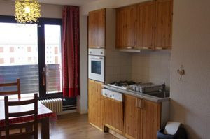 Coin cuisine - Appartement Chamois d'or N°206 - © LS Coin cuisine - Appartement Chamois d'or N°206