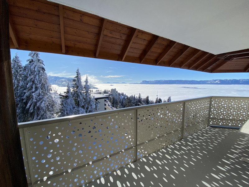 Vue sur le massif de Chartreuse - Appartement Plein Ciel N°31 - © sso Vue sur le massif de Chartreuse - Appartement Plein Ciel N°31