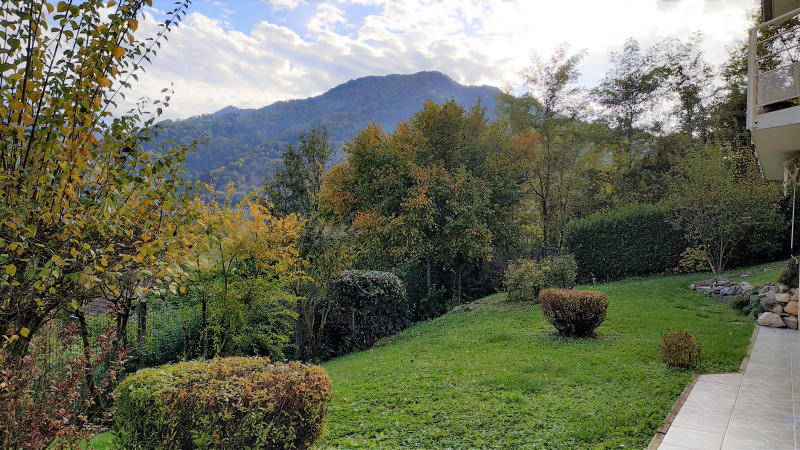 vue sur les hauteurs de Crêt en Belledonne