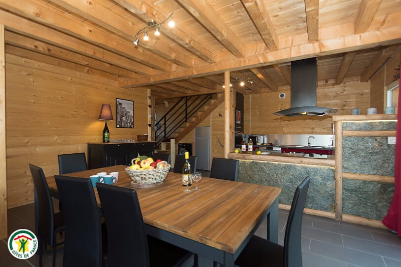 Espace salon cuisine - © Gite de France Espace salon cuisine