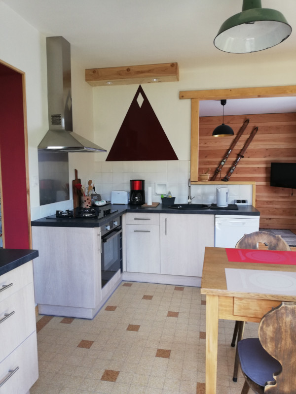 Cuisine - Appartement verte prairie - © Vanotti Elisabeth Cuisine - Appartement verte prairie