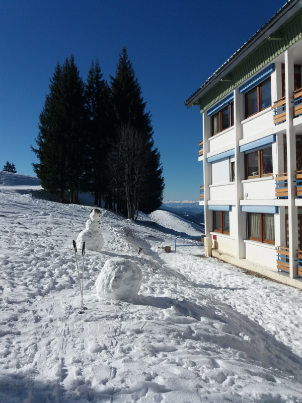 Immeuble côté pistes Immeuble côté pistes