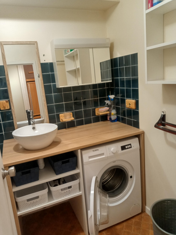 Salle de bain - Studio cabine Arolles E N°505 - © Pages Aurélie Salle de bain - Studio cabine Arolles E N°505