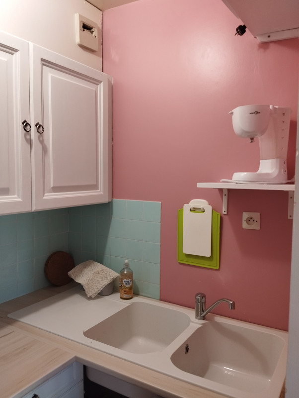 Salle de bain - Studio cabine Arolles E N°505 - © Pages Aurélie Salle de bain - Studio cabine Arolles E N°505