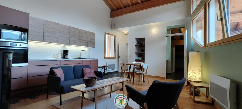 Salon/salle à manger - © Gîtes de France Salon/salle à manger